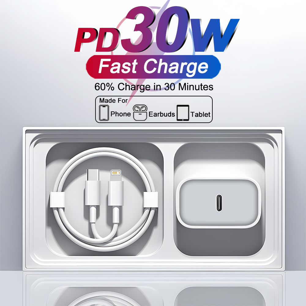 Travel Accessories Iphone - 30W Type C PD Cable Fast