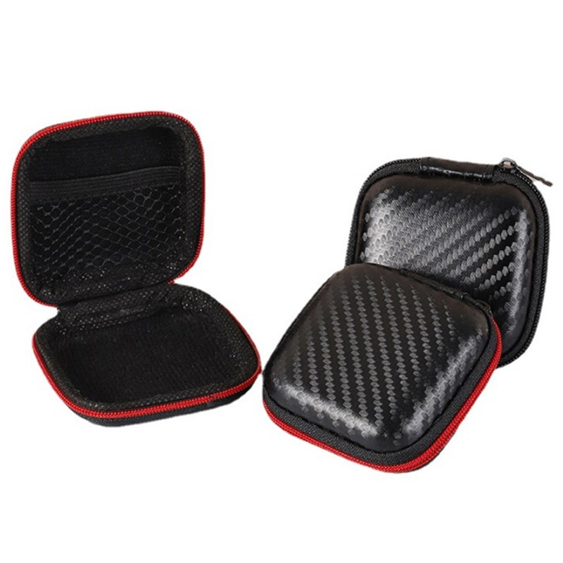 Travel Accessories Box - Earphone Wire Organizer Box Carrying Portable