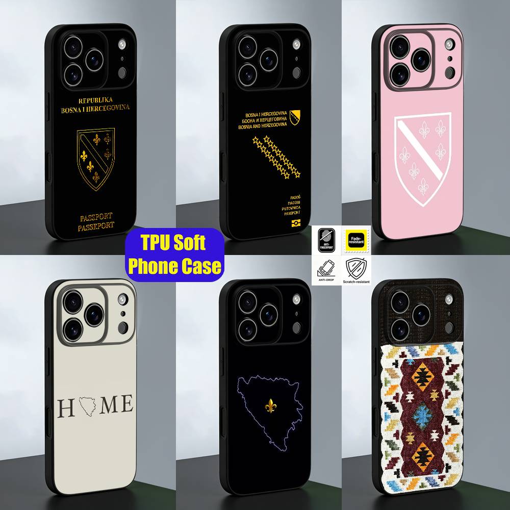 Travel Accessories Iphone - For Bosnia Herzegovina Passport Motif Carpet