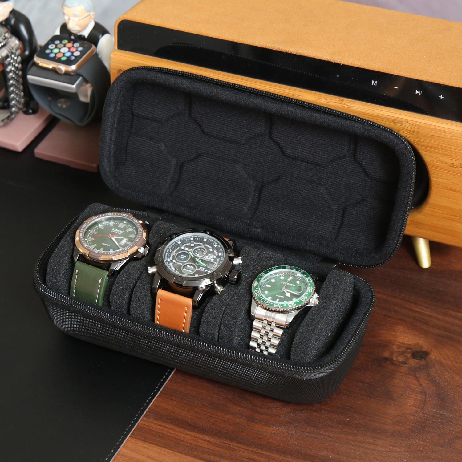Travel Accessories Box - Watch Box Organizer For Men or