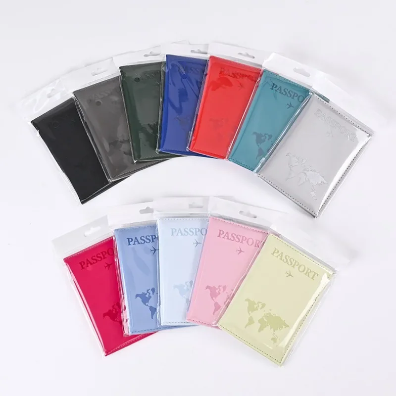 Travel Accessories Bag For Women - Women Men Travel Passport Cover Holder