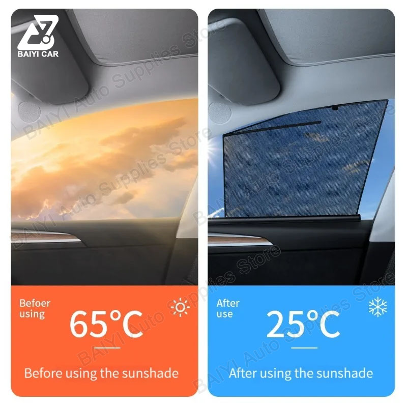 Car sunshade For Ford Explorer - огляд і ціна Travel Accessories Car