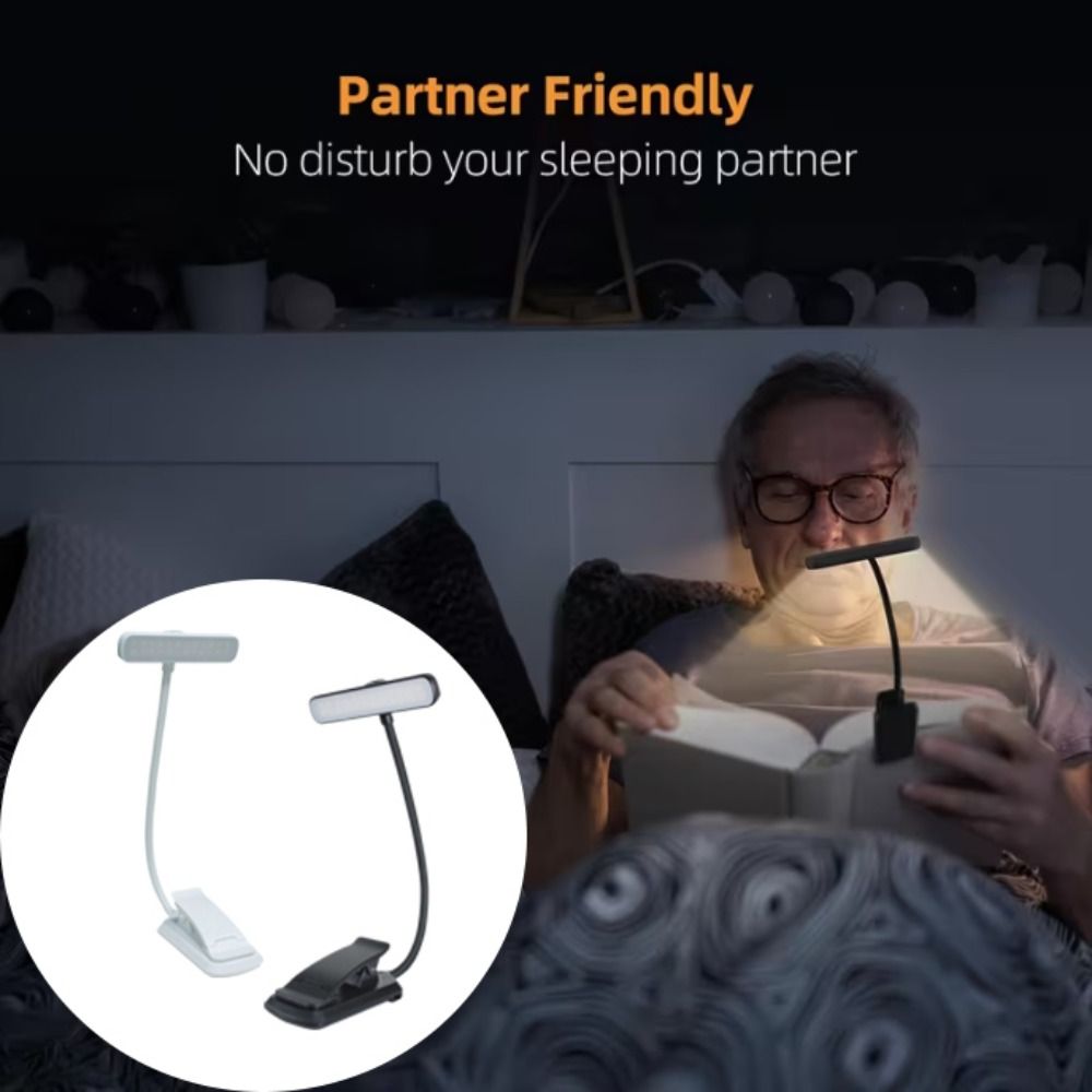 Rechargeable USB Rechargeable  - огляд і ціна Book Light Flexible