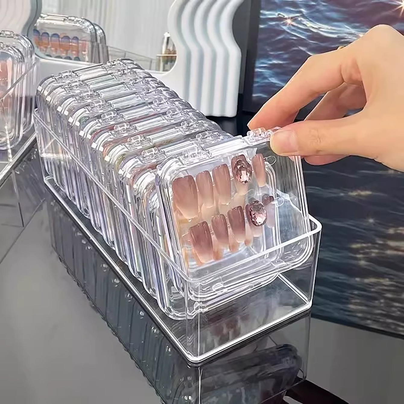 1PCS Hot Selling Transparent A - огляд і ціна Travel Accessories Box