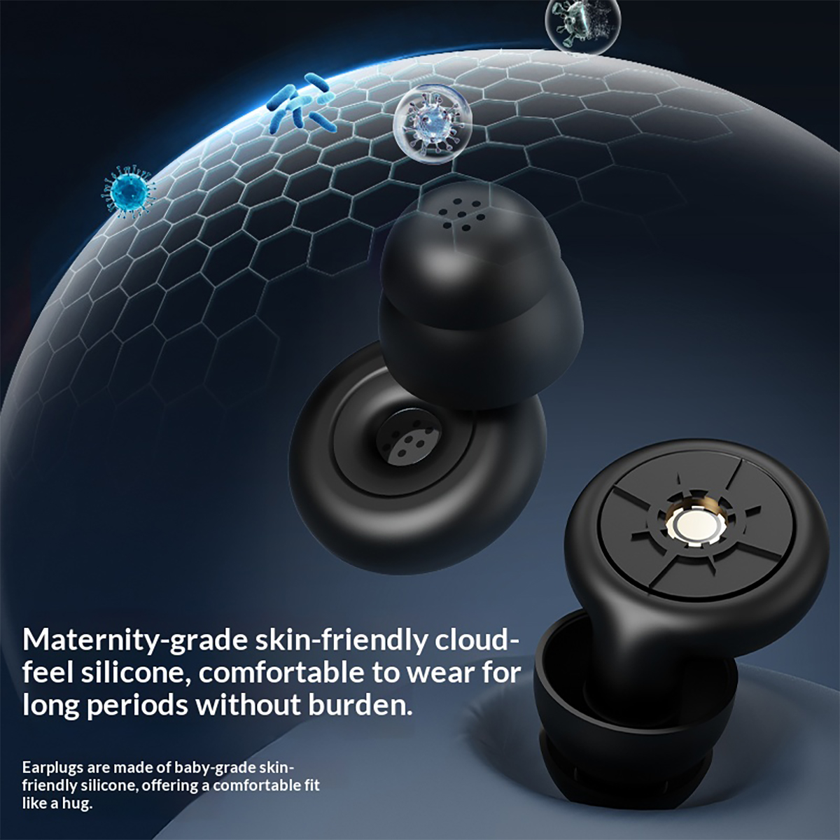 1 Set of New Noise-Cancelling  - огляд і ціна Earplug Set Foam