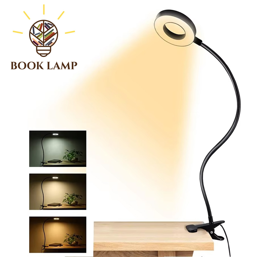 48 LEDs Clip on Desk Lamp 360° - огляд і ціна Book Light Flexible