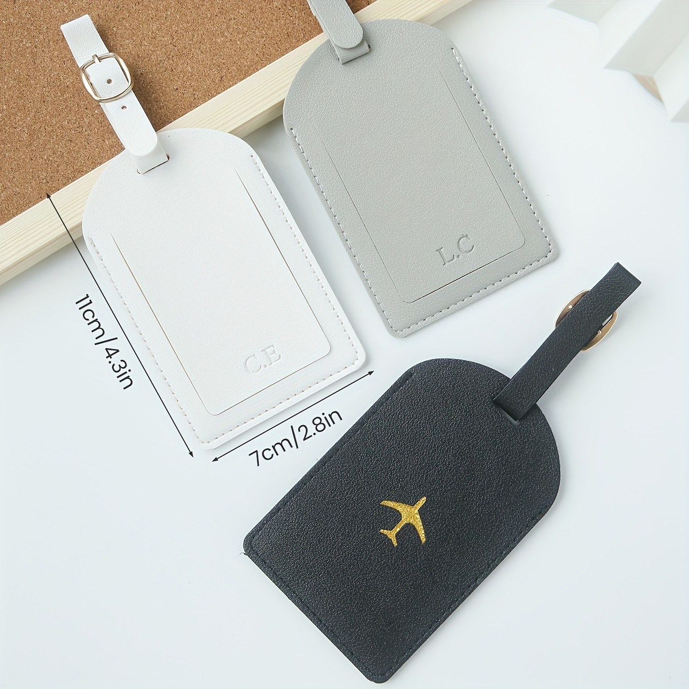 1PC Custom Initials Luggage Ta - огляд і ціна Travel Accessories Sale