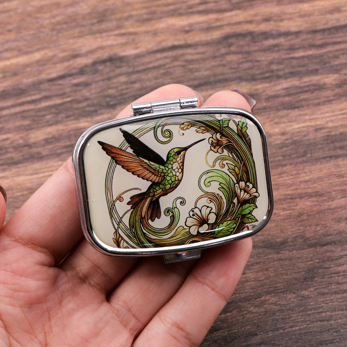 Cute Bird Cartoon Travel Pill  - огляд і ціна Travel Accessories Box