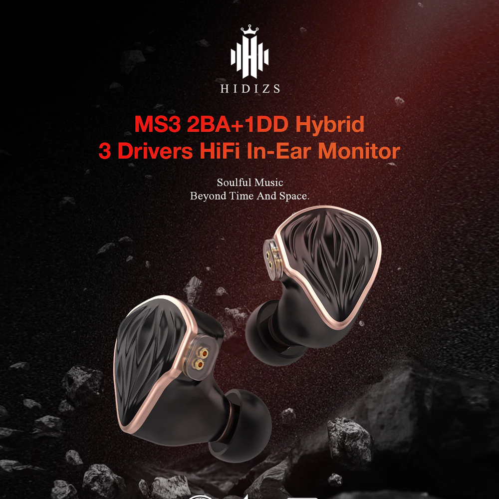 Hidizs MS3 In-Ear HiFi Earphon - огляд і ціна Earplug Set Foam