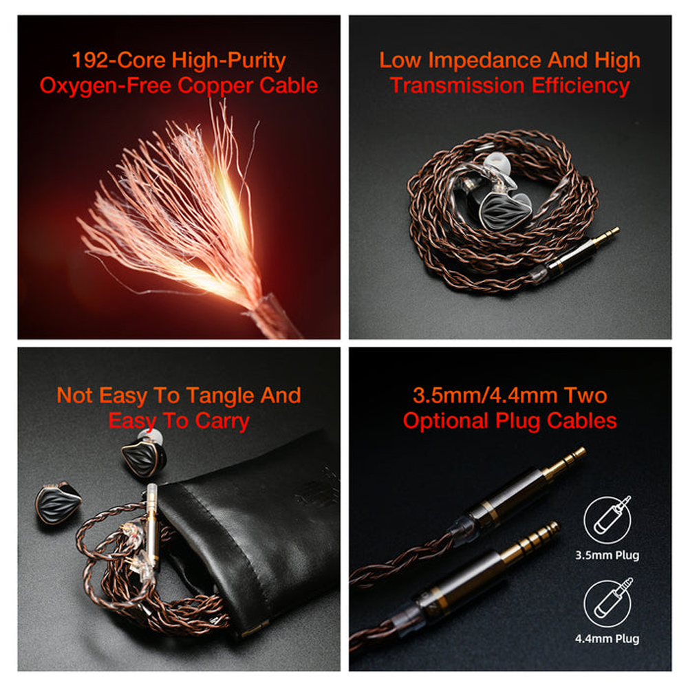 Hidizs MS3 In-Ear HiFi Earphon - огляд і ціна Earplug Set Foam
