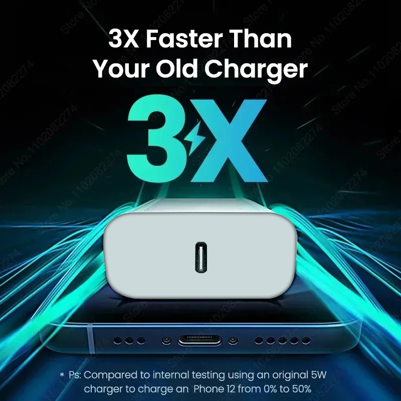 PD 30W Fast Charger For Apple  - огляд і ціна Travel Accessories Iphone