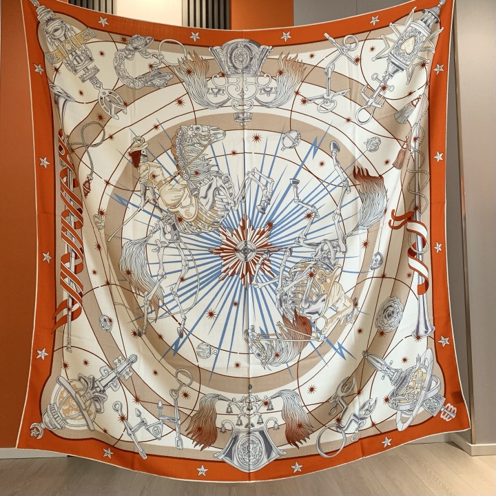 Luxury Brand Scarf Large Silk  - огляд і ціна Travel Accessories Bag For Women