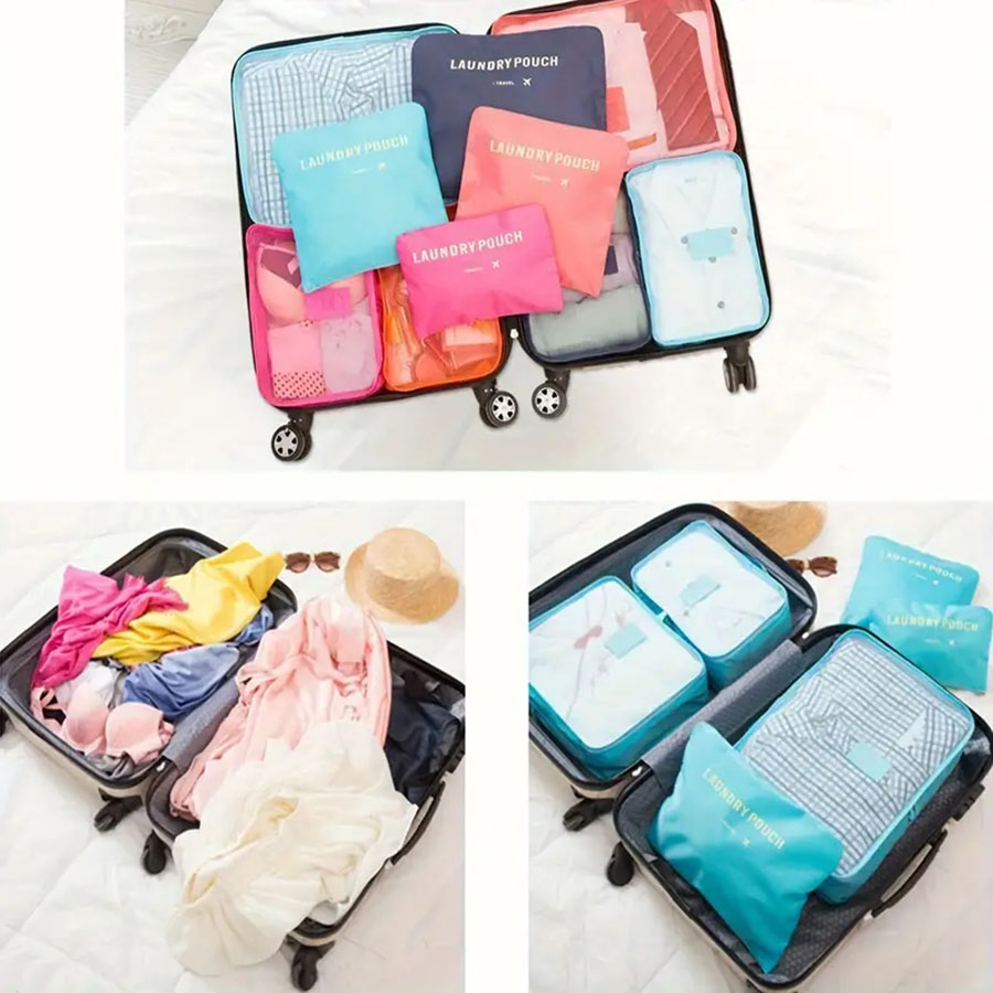 6pcs Travel Organizer Storage  - огляд і ціна Travel Accessories Bag For Women