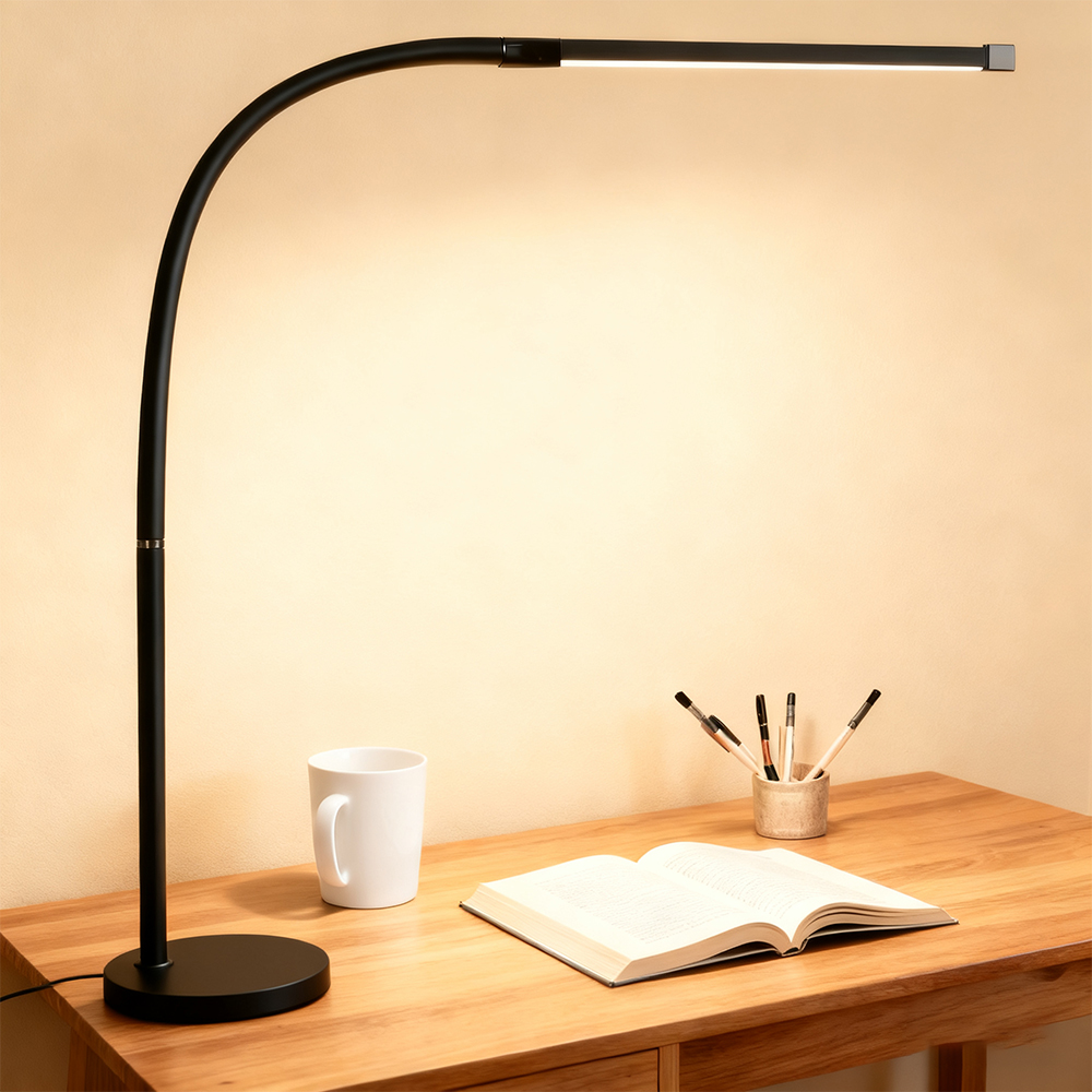 Eye-Caring LED Desk Lamp with  - огляд і ціна Book Light Flexible
