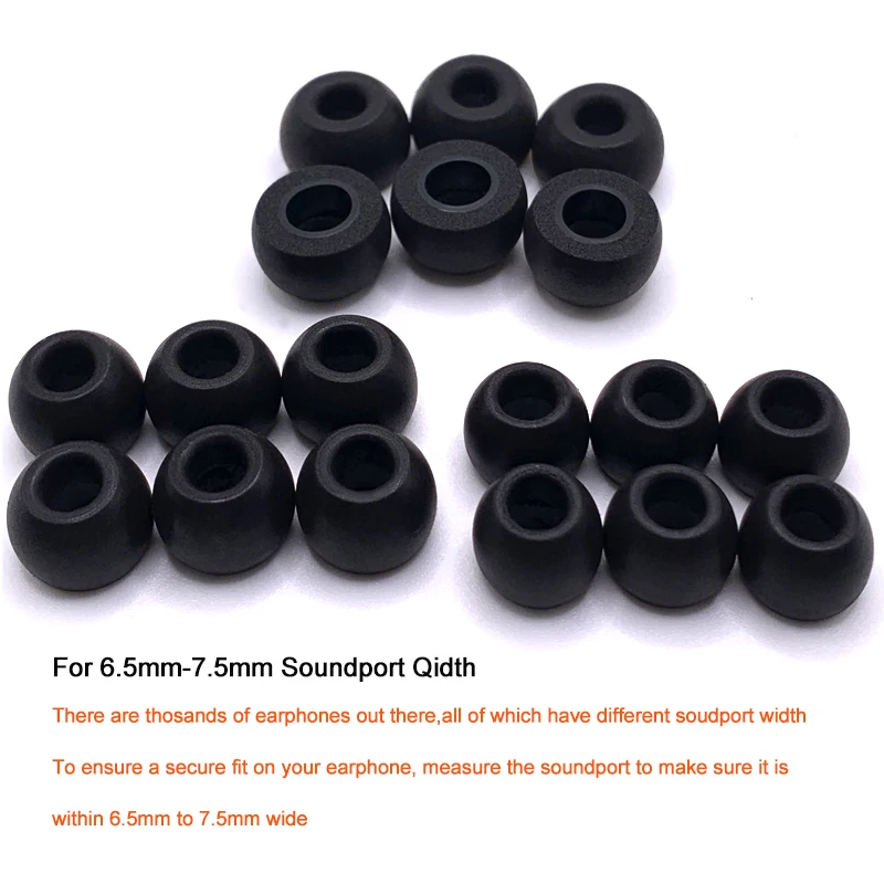 10Pair Memory Foam Tips Earplu - огляд і ціна Earplug Set Foam