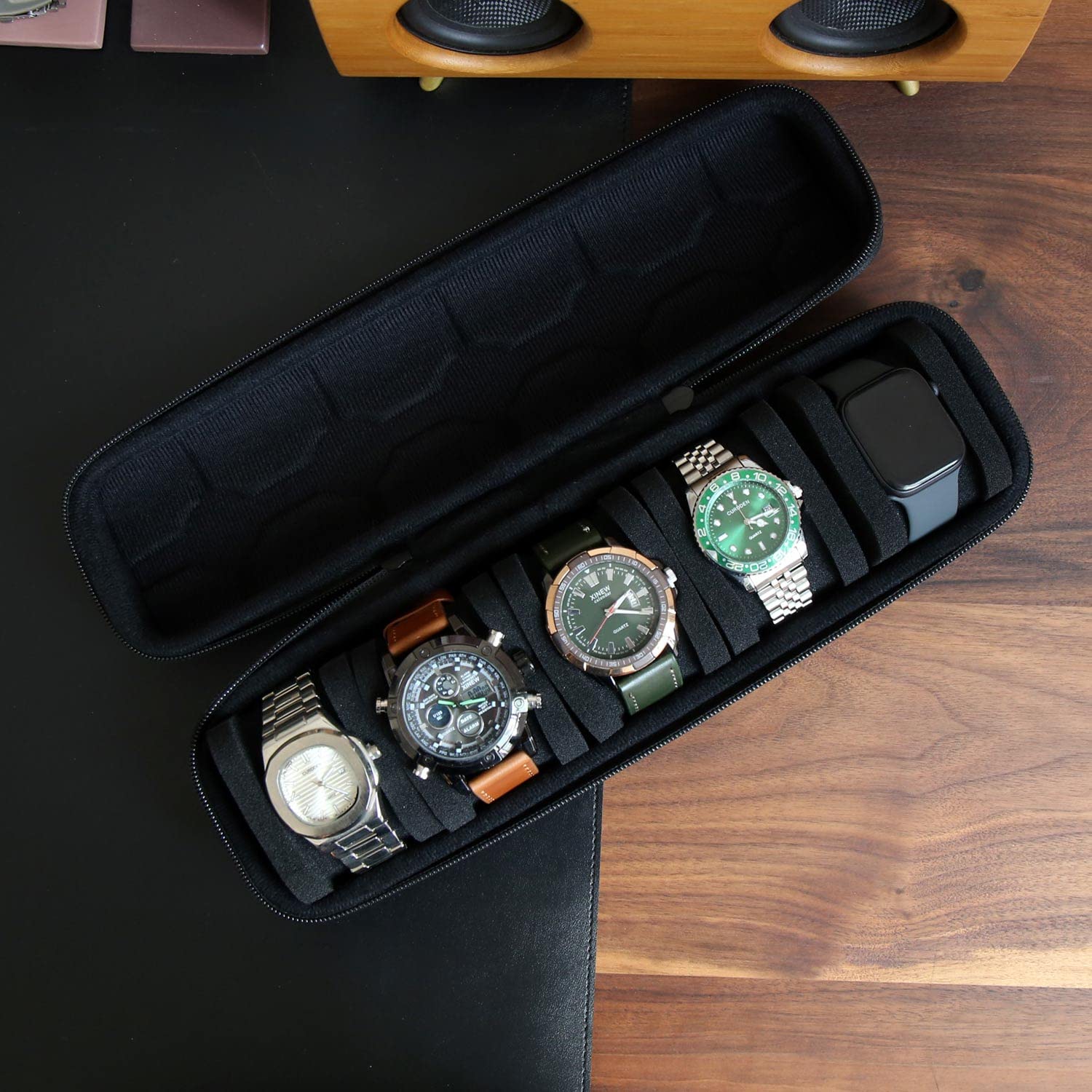 Watch Box Organizer For Men or - огляд і ціна Travel Accessories Box