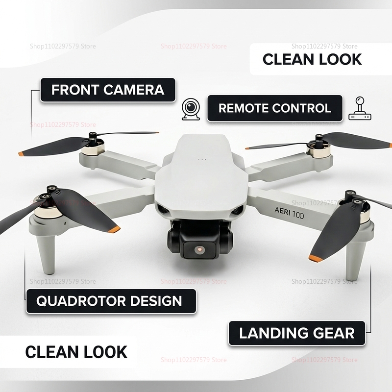 Mini Dronеs Aeri100 8K Profess - огляд і ціна Travel Accessories As Gifts