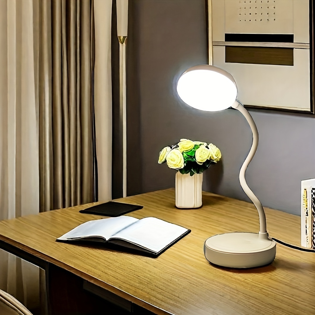 LED Desk Lamp With USB Chargin - огляд і ціна Book Light Flexible