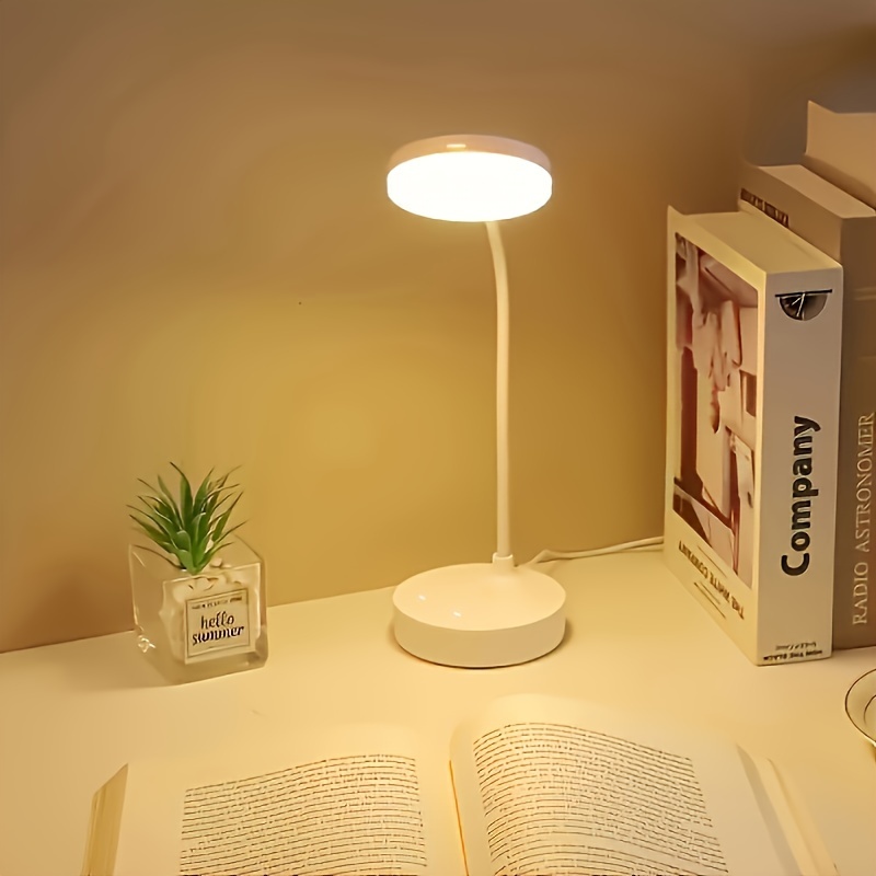 LED Desk Lamp With USB Chargin - огляд і ціна Book Light Flexible