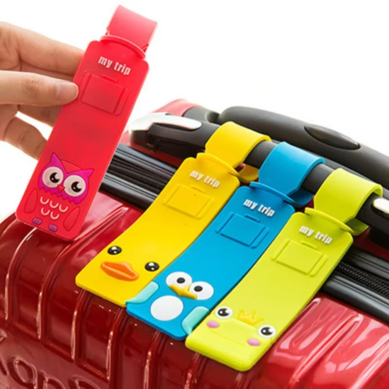 5pcs Lovely Silicone Luggage T - огляд і ціна Travel Accessories Sale