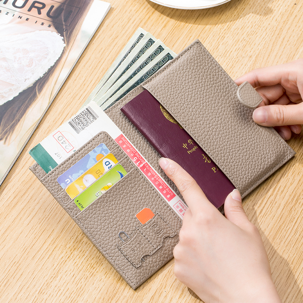 Genuine Cow Leather Passport H - огляд і ціна Travel Accessories Bag For Women