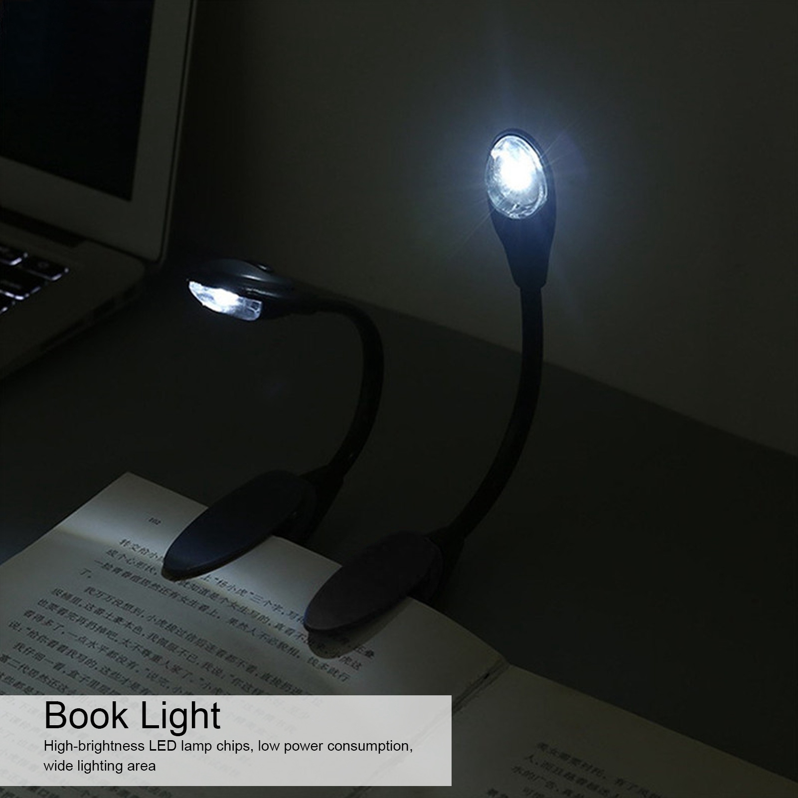 Mini LED Book Light Portable F - огляд і ціна Book Light Flexible