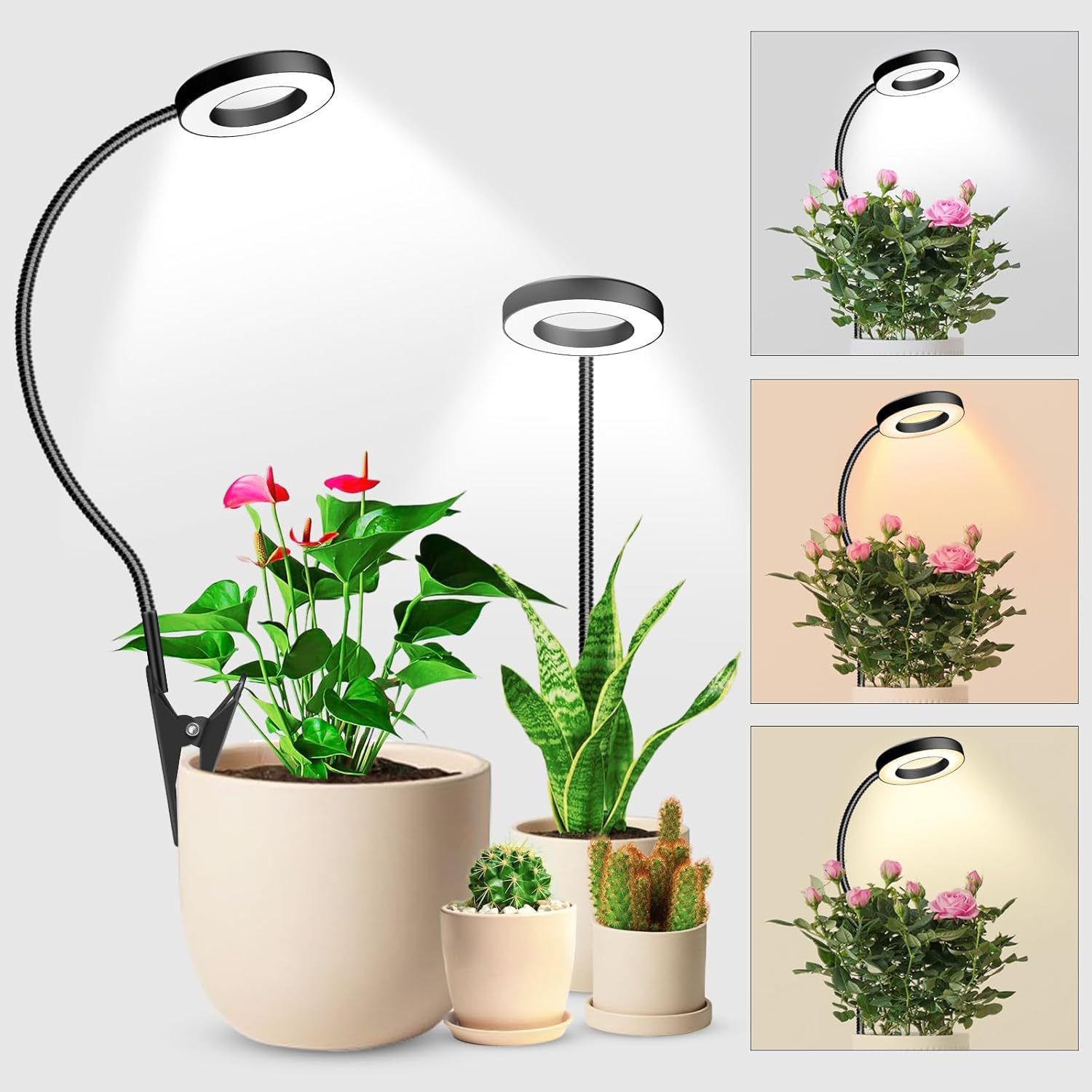 48 LEDs Clip-on Grow & Reading - огляд і ціна Book Light Flexible