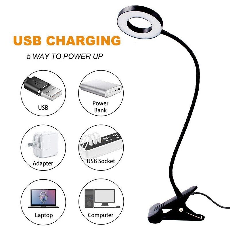 48 LEDs Clip-on Grow & Reading - огляд і ціна Book Light Flexible
