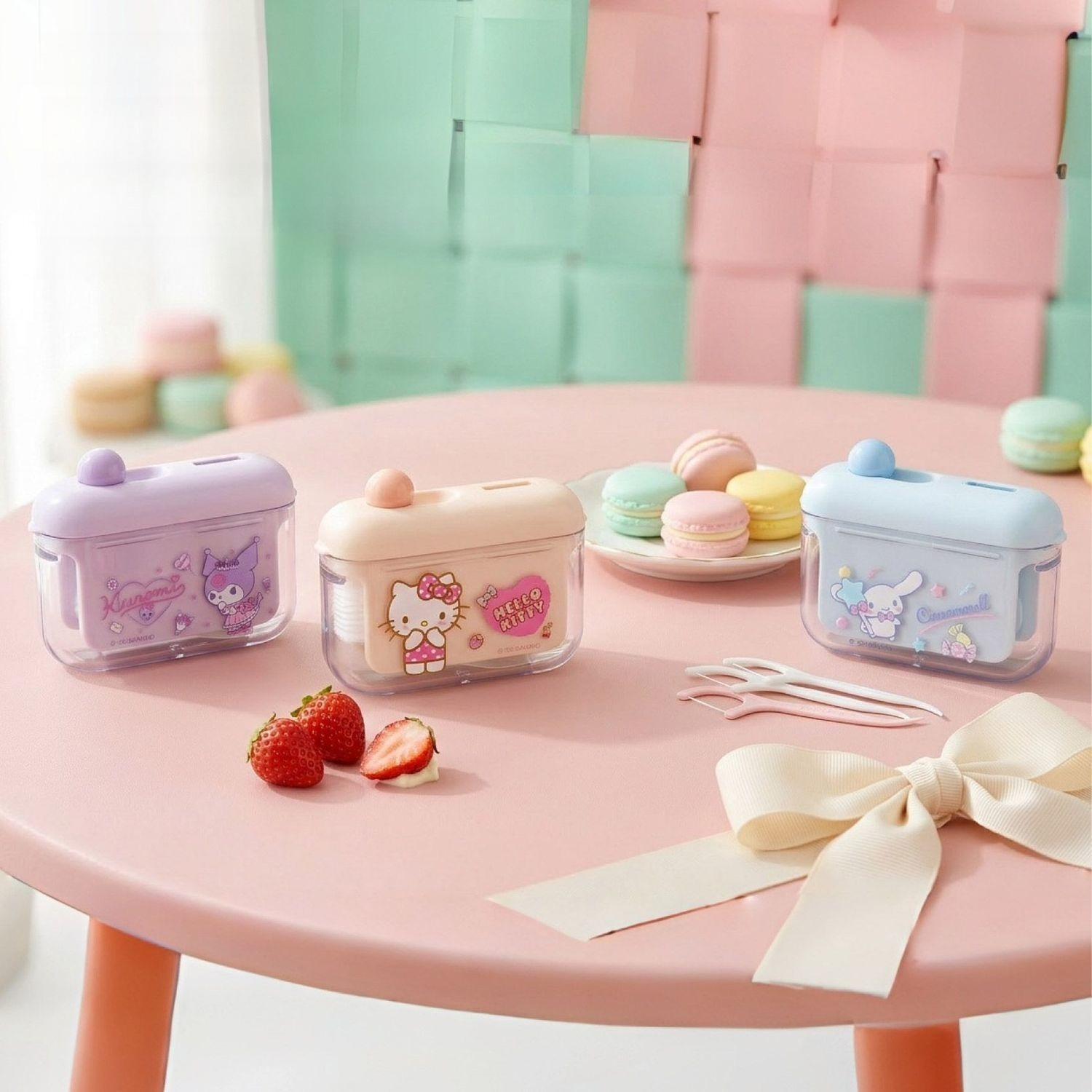 Sanrio Kawaii Floss Box Pouch  - огляд і ціна Travel Accessories Wholesale