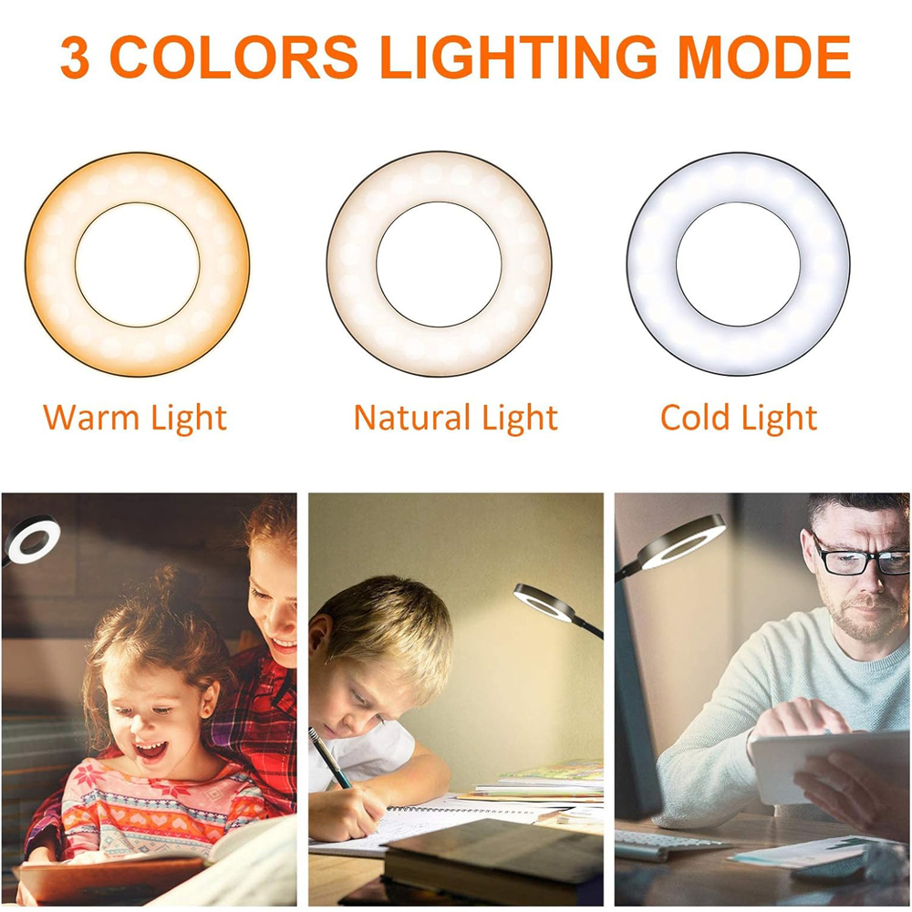 360° Flexible 48 LEDs Desk Lam - огляд і ціна Book Light Flexible