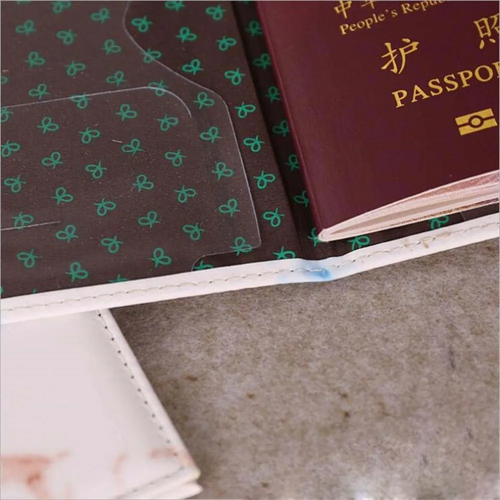Women Men Passport Cover Pu Le - огляд і ціна Travel Accessories Bag For Women