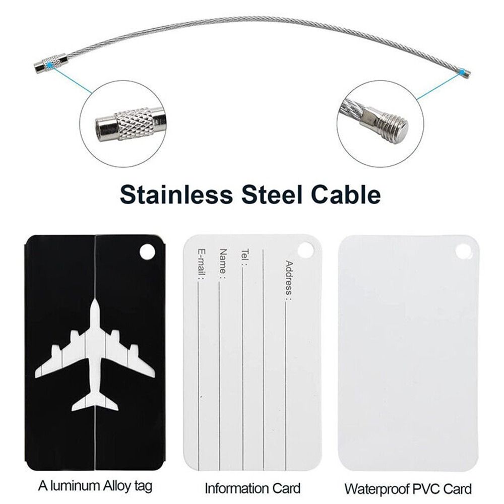 Aluminium Travel Luggage Tags  - огляд і ціна Travel Accessories Sale
