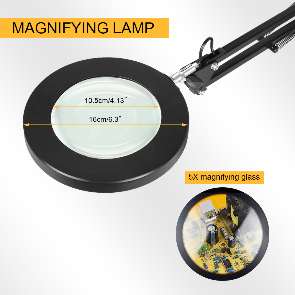 NEWACALOX Flexible Desk Large  - огляд і ціна Book Light Flexible