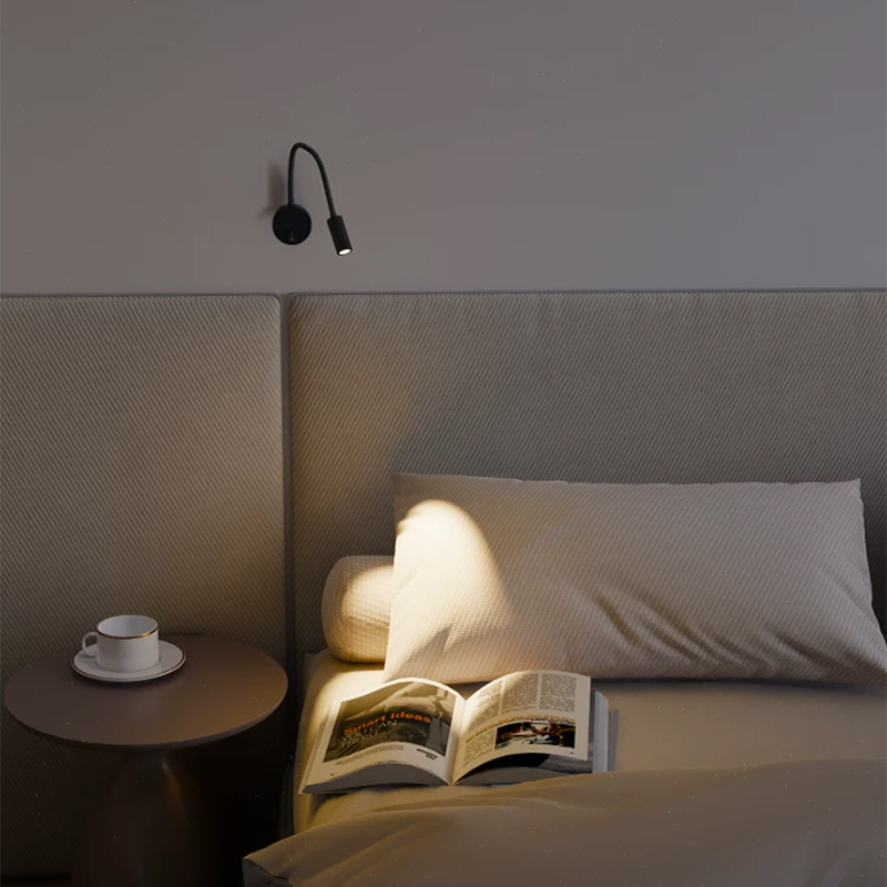 Gooseneck Reading Wall Lamp LE - огляд і ціна Book Light Flexible