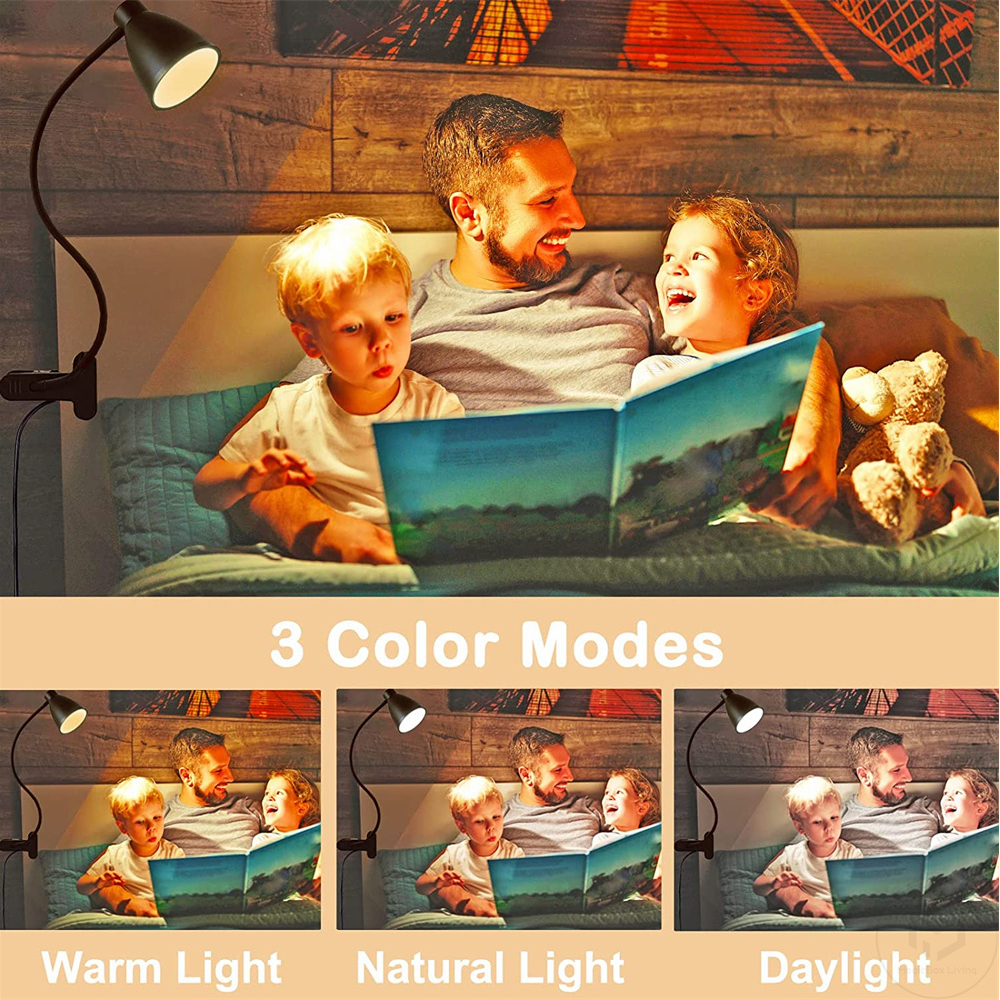 LED Desk Lamp Reading Light 3  - огляд і ціна Book Light Flexible