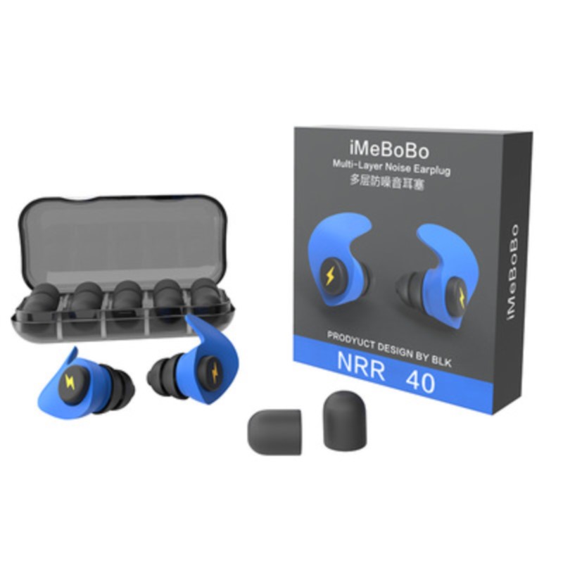 1 Set Silicone+Sponge Sleeping - огляд і ціна Earplug Set Foam