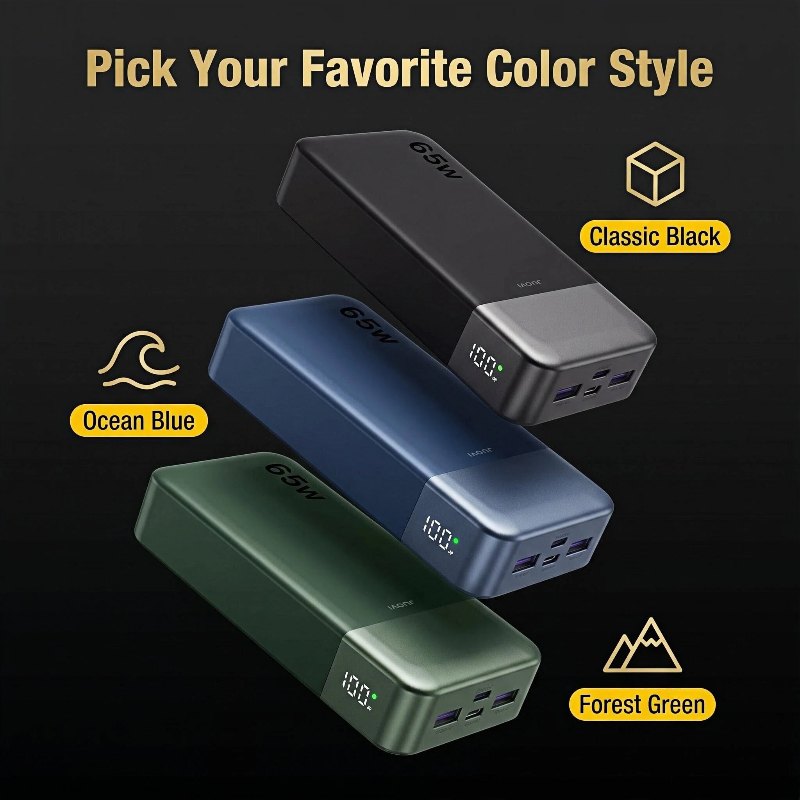 JUOVI 20000mAh Power Bank 65W  - огляд і ціна Travel Accessories Iphone